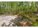Expansive stone patio and lush landscaping for outdoor relaxation at 1105 Crest Valley Dr, Sandy Springs, GA 30327