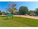 A view of Azalea Park, with a sign at 203 Azalea Drive, offering outdoor recreational opportunities at 171 Riverview Trl, Roswell, GA 30075