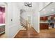 Traditional entryway leads to staircase, living area, and kitchen at 171 Riverview Trl, Roswell, GA 30075