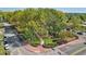 A vibrant street view showcasing the neighborhood's green spaces and convenient access at 171 Riverview Trl, Roswell, GA 30075