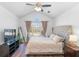 Inviting bedroom with hardwood floors, a large window, and stylish furniture at 1688 Jackson Sq, Atlanta, GA 30318