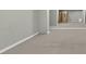 A partially finished basement with carpeting and neutral paint awaits your personal touch at 5004 Barnwood Nw Ter, Kennesaw, GA 30152