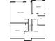 Floor plan showing Gathering room, kitchen, bedrooms, and bathroom at 1165 Evergreen Oak Way, Dacula, GA 30019