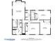 Second-floor plan showcasing bedrooms, bathrooms, and closet layout at 965 River Overlook Ct, Sandy Springs, GA 30328