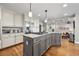 Beautiful kitchen with granite countertops, stainless steel appliances, and pendant lighting at 965 River Overlook Ct, Sandy Springs, GA 30328