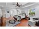 Spacious main bedroom with natural light and hardwood flooring at 965 River Overlook Ct, Sandy Springs, GA 30328