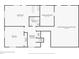 Basement layout featuring a Gathering room, bathroom, storage and an entertainment area at 1496 Country Squire Dr, Decatur, GA 30033