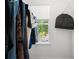 This closet has clothing and a window at 625 Outlook Way, Atlanta, GA 30349