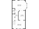Detailed floor plan showcasing the layout of the first floor, including room dimensions and configurations at 625 Outlook Way, Atlanta, GA 30349