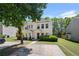 Charming two-story home with well-maintained lawn, private driveways, and a welcoming front entrance at 625 Outlook Way, Atlanta, GA 30349
