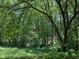 Lush backyard with mature trees and green space offering privacy and a tranquil atmosphere at 861 Creek Nw Trl, Kennesaw, GA 30144