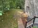 Backyard featuring a patio, AC unit, and fenced area at 861 Creek Nw Trl, Kennesaw, GA 30144