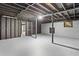 Unfinished basement, a blank canvas with high ceilings and exposed beams, ready for your vision at 800 Kiowa Ne Dr, Marietta, GA 30060