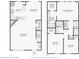Detailed floor plan showcasing the layout of the home with dimensions of all rooms at 10900 Wittenridge Dr # I4, Alpharetta, GA 30022