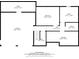 Floor plan showcasing basement featuring a garage, utility room, bedroom, and storage, maximizing space and functionality at 33 Blue Springs Way, Dallas, GA 30157