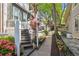 Front exterior featuring a walkway lined with beautiful landscaping at 957 Piedmont Ne Ave # A, Atlanta, GA 30309