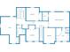 Second floor layout including bedrooms and bathrooms at 2648 Kenwood Dr, Duluth, GA 30096