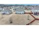 Aerial view showcasing a large backyard, providing ample space for outdoor activities and entertainment at 5525 Nesmith Ct, Cumming, GA 30040