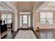 Bright foyer with hardwood floors and lots of natural light at 5525 Nesmith Ct, Cumming, GA 30040