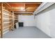 Basement storage area with an unfinished ceiling at 151 John Christopher Dr, Alpharetta, GA 30009