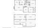 Detailed floor plan showcasing the layout of both the main floor and basement levels at 151 John Christopher Dr, Alpharetta, GA 30009