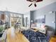 Bright living room with hardwood floors, comfortable seating, and access to a balcony at 2630 Talley St # 319, Decatur, GA 30030