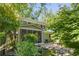 Charming home features a screened porch overlooking a serene backyard pond and seating area at 374 8Th Ne St, Atlanta, GA 30309