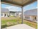 View of the backyard from the covered patio at 7757 Sheffield Ter, Fairburn, GA 30213