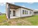 Spacious covered patio with modern design, great for outdoor living at 7757 Sheffield Ter, Fairburn, GA 30213