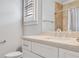 Bathroom featuring neutral tones and a single vanity at 3318 Monceau Way, Roswell, GA 30075