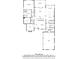 Detailed floorplan showcasing layout of this 5,865 square foot residence at 3318 Monceau Way, Roswell, GA 30075