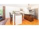 Modern kitchen with stainless steel appliances, granite countertops, and center island at 4579 Blakedale Ne Cir, Roswell, GA 30075