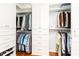 Well-organized walk-in closet with ample storage for clothes, shoes, and accessories at 4579 Blakedale Ne Cir, Roswell, GA 30075