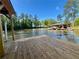 Waterfront home featuring a private boat dock with space for multiple boats and stunning views of the lake at 125 Mayo Rd, Covington, GA 30014