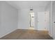 Bedroom features carpet, neutral paint, an attached bathroom, and a closet with shuttered doors at 3648 Peachtree Ne Rd # 2Q, Atlanta, GA 30319