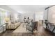 Spacious living room featuring elegant decor, ample seating, and hardwood floors at 3648 Peachtree Ne Rd # 2Q, Atlanta, GA 30319
