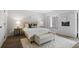 Comfortable main bedroom with carpeted floors, and a serene atmosphere at 3648 Peachtree Ne Rd # 2Q, Atlanta, GA 30319