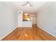 Spacious living room boasts hardwood floors and convenient kitchen access at 375 Highland Ne Ave # 1011, Atlanta, GA 30312