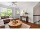 Bright living room with natural light, comfortable seating, and stylish decor on hardwood floors at 1233 Ashford Creek Ne Park, Atlanta, GA 30319