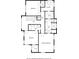 Upstairs floor plan showcasing the primary bedroom suite, other bedrooms, bathrooms, and laundry room at 1282 Fairhill Ne Ln, Atlanta, GA 30319