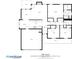 A detailed floor plan showcases layout of the home's living spaces and dimensions at 1222 W Wylie Bridge Rd, Woodstock, GA 30188