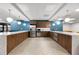 Contemporary kitchen with sleek wood cabinets, stainless steel appliances and white countertops at 620 Peachtree Ne St # 1412, Atlanta, GA 30308