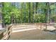 Brand new wooden deck for outdoor entertainment at 714 Lanford Springs Sw Dr, Lilburn, GA 30047