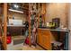 Unfinished basement with room for storage and a workbench at 107 Estates At The Lake Dr, Canton, GA 30114