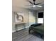 Bedroom features bed, art, table and window at 3457 Skyview Dr, Lithia Springs, GA 30122