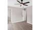 A light, airy bedroom with hardwood-style floors and neutral walls at 3457 Skyview Dr, Lithia Springs, GA 30122