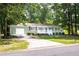 A well-maintained home featuring a spacious driveway and verdant front lawn at 879 Rock Oak Ln, Lawrenceville, GA 30046