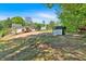 Expansive backyard with a shed and deck, perfect for enjoying the outdoors at 144 Cathy Ln, Hiram, GA 30141