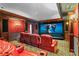 Enjoy movies in this home theater with plush seating, dim lighting, and a cinematic experience at 300 Brayward Chase, Roswell, GA 30076