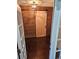 Office space with wood paneled walls and a sliding barn door feature at 3268 Mae Ave, Brookhaven, GA 30319